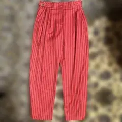 美品♢Salvatore Ferragamoプリーツ入りカジュアルパンツM