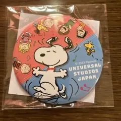 スヌーピー 缶バッジ USJ
