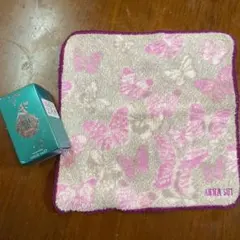 新品未使用 ANNA SUI シークレットウィッシュ 4ml ミニ香水 ハンカチ