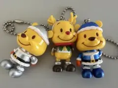 디즈니 곰돌이 푸 キーホルダー 3個セット