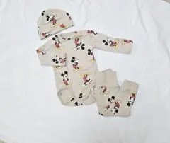 H&M ミッキー　ロンパース　ズボン