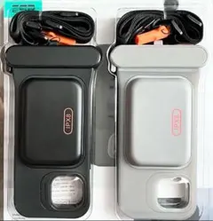 水中タッチ可能❣️防水ケース 2個セット iPhone 15/14/13用