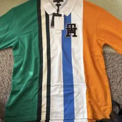 TOMMY HILFIGER マルチカラー ポロシャツ XL
