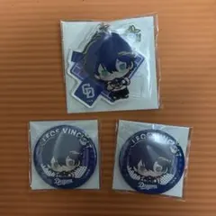 レオス セ・リーグ コラボ アクキー 缶バッジ