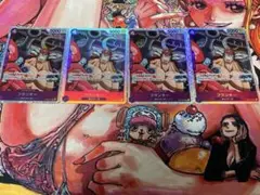 ワンピースカードゲーム　フランキー　SR ４枚