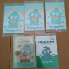 サンリオキャラクターズウエハース　ハンギョドンカード5枚セット