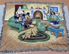 i438◯ Disney コットン100% ラグ ソファカバー