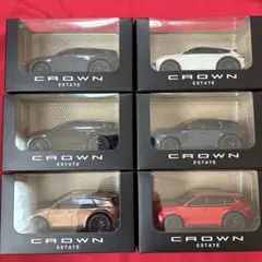 トヨタ クラウン エステート プルバックカー 6色セットのサムネイル