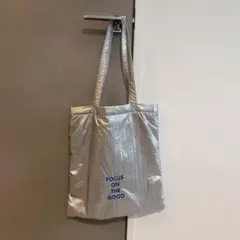 【トートバッグ】LOWRYSFARM シルバー A4収納可能