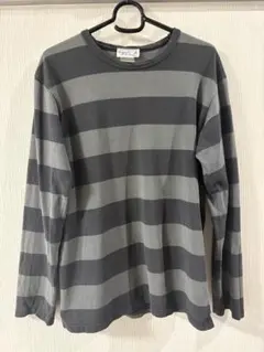 90s Agnes b homme parisアニエスベー　ボーダーロンTのサムネイル