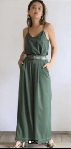 searoomlynn◆SHELLステッチワイドパンツ　キャミ　セットアップのサムネイル
