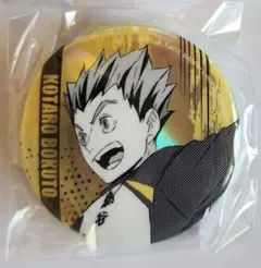 ハイキュー!! 木兎光太郎 ホログラム缶バッジ - メルカリ