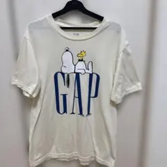 GAP ピーナッツ スヌーピー Tシャツ イエロー XS