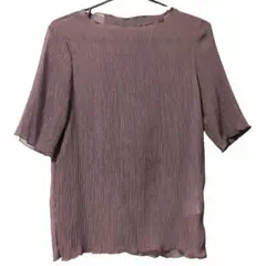 【中古】半袖 カットソー トップス シースルーのサムネイル