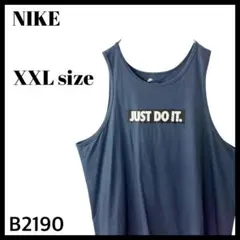 古着 ナイキ JUST DO IT. プリント タンクトップ メンズ XXL