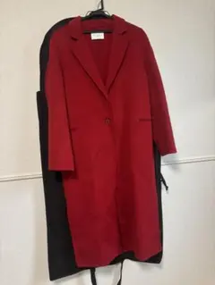 sandro FELTED-EFFECTWOOL AND COTTON COATのサムネイル