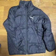 プーマ　中綿ジャケット　ダウンジャケット 150　ブラック　黒