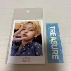 TREASURE ヨシ　カード　ステッカー　2セット