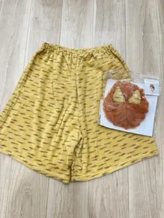 【美品】3coins 節分　鬼のパンツ　赤鬼ウィッグ　大人用