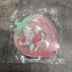 サンリオ　カスタムアクリルチャーム　いちご　はなまるおばけ