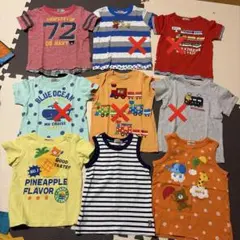 ミキハウス　 Tシャツ　タンクトップ　夏服　まとめ売り