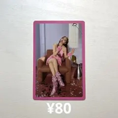 995 TWICE トレカ ナヨン 特典トレカ formula of love