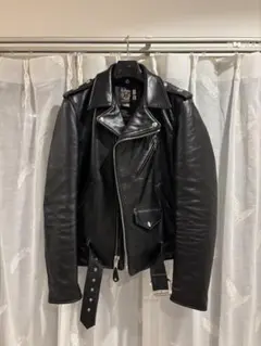 Schott 217US シープスキン　茶芯　38のサムネイル