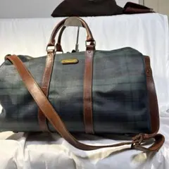 さ*ん様 ポロ ラルフローレン『ブラックウォッチ』ボストンバッグ