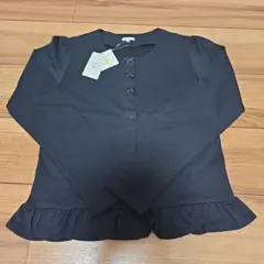 ⭐新品⭐TOCCA　リボン付カーディガン ネイビー　160