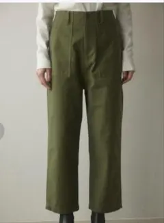 BLACK BY MOUSSY ベイカーパンツ カーキ　ブラックバイマウジー