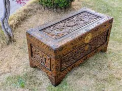 モンゴル伝統工芸 福運の宝箱（ブヤン・ヒシグの宝箱） モンゴル