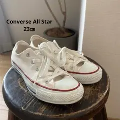 Converse All Star ローカット ホワイト　23㎝