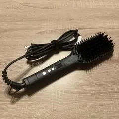 ブラシヘアアイロン ブラック　サロニア