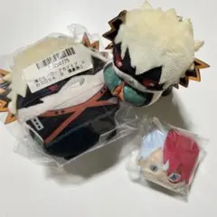 僕のヒーローアカデミア　爆豪勝己/轟焦凍　ぬいぐるみ　セット