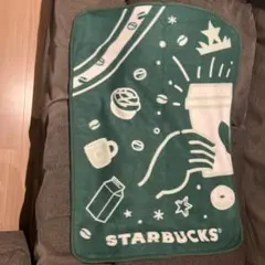 STARBUCKS フリースブランケット グリーンのサムネイル