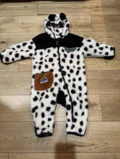 BREEZE ダルメシアンフリース ジャンプスーツ 80サイズ