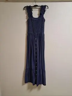 Diagram ネイビーロングワンピース ノースリーブ