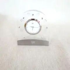 WEDGWOOD　ウェッジウッド　置き時計　クリスタル　ラインストーン