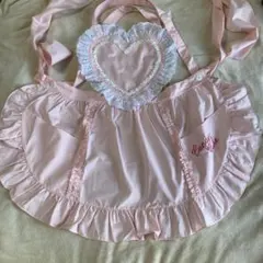 藍*様 ピーチジョン　ハートフリルエプロン　ピンク　未使用　タグ付きのサムネイル
