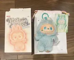 LABUBU ラブブ　ぬいぐるみペンダント　エナジー　SERENITY グリーン