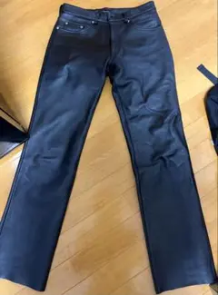 レザーパンツ　牛革　ライダース
