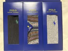 POLO RALPH LAUREN ソックス 3足セット 25〜27cm