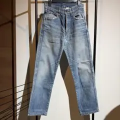 ジョルジオアルマーニ ブルーデニムパンツ ストレート 28×32のサムネイル