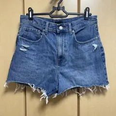 ユニクロ　デニムショートパンツ