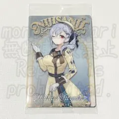 にじさんじ 葉加瀬冬雪 ウエハースカード