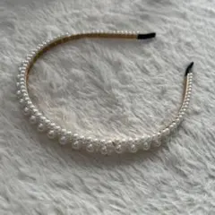 パール カチューシャ