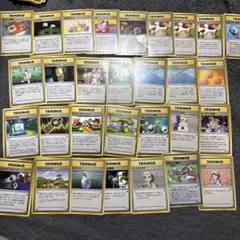ポケモンカード 旧裏　トレーナーカードセット