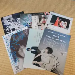 あのちゃん武道館ライブ入場特典チラシ
