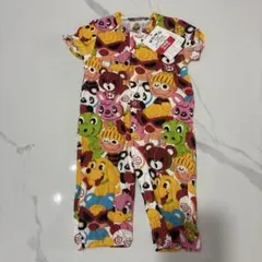 hysteric miniマルチカラー ロンパース 60-70cm