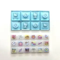 チャーミーキティ日焼けキティ タイルシール おすそわけ